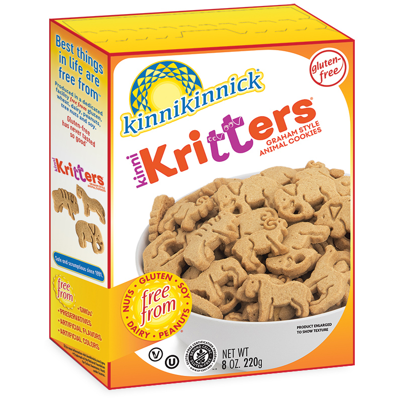 Kinnikritters Graham Style Animal Cookies