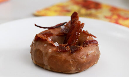 Gluten-Free Bacon Maple Donuts 